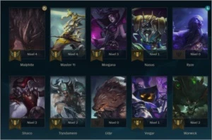 🟢 CONTA SMURF GOLD 2 🔥 MMR BOM 💎 6K ESSÊNCIAS - League of Legends LOL
