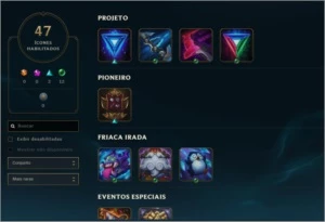 🟢 CONTA SMURF GOLD 2 🔥 MMR BOM 💎 6K ESSÊNCIAS - League of Legends LOL