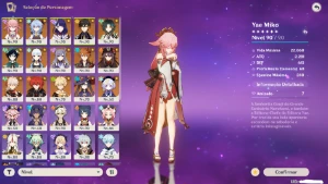 GENSHIN IMPACT * | CONTA T5* 14 PERSONAGENS ! AR 57 - 58