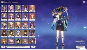 GENSHIN IMPACT * | CONTA T5* 14 PERSONAGENS ! AR 57 - 58