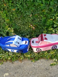 Estojo 3D Robocar Poli Personalizado - Artesanato e Personalizados