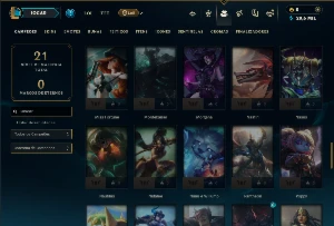 Diamante 4 com 75 Champs e 4 Skins - League of Legends LOL