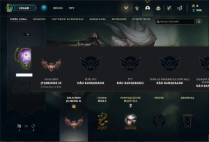 Conta Unranked com 21 Champs - League of Legends LOL