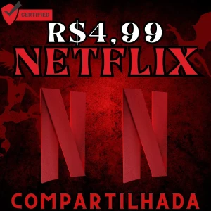 Netflix 4K+ Tela Compartilhada - 30 Dias ENTREGA IMEDIATA - Outros