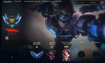 Conta EX Pro Player Diamante 2 Ex challenger SEASON 7 - League of Legends LOL