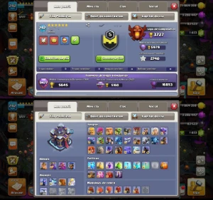 Cv15 Semi Full Id Virgem 6 paisagens 17 Skins Ñ Cv14 Cv13 - Clash of Clans