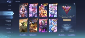 💫 Conta Mobile Legends Com 309 Skins, Varios Recalls Etc