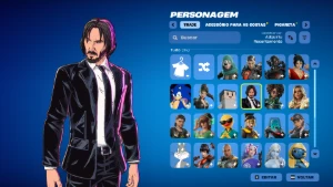 Conta Fortnite | 32 Skins | John Wick (Pen & Ink) | Entrega
