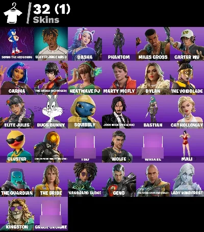 Conta Fortnite | 32 Skins | John Wick (Pen & Ink) | Entrega