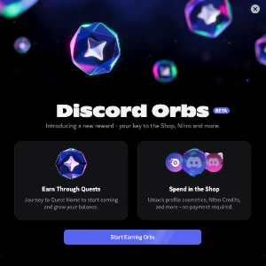 Conta Discord Com Orbs - Redes Sociais