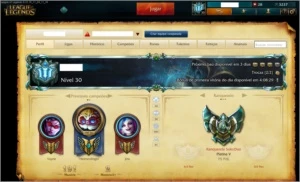 Conta LOL Platina 5 - League of Legends