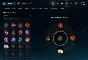 Unranked com 30 Champs e 4 Skins + 2 Fragmentos - League of Legends LOL
