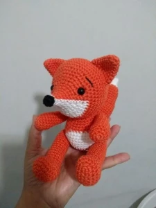 Amigurumi Raposa