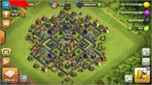 Clash Royale Arena 11 + COC CV9  semi-full