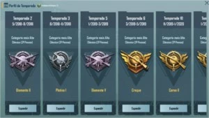 Conta Season 2 a Season 16 - PUBG