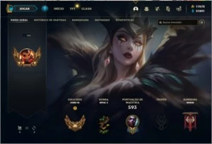 Conta de League of Legends LOL