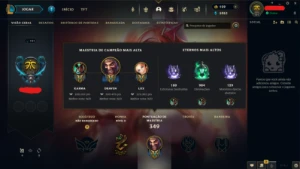 Conta League of Legends Full Acesso 85 Skins e Mais Espólios LOL