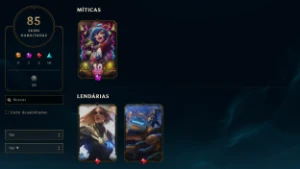 Conta League of Legends Full Acesso 85 Skins e Mais Espólios LOL