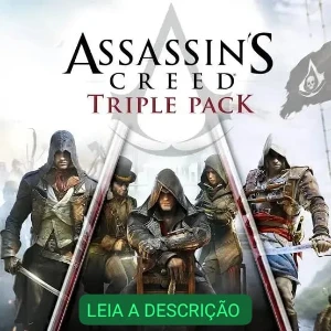 Assasins Creed Triple Pack - Jogos (Mídia Digital)