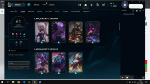 Conta league of legends smurf LOL