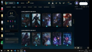 Conta league of legends smurf LOL