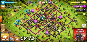 Centro de Vila 13 - Clash of Clans