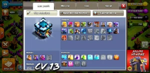 Centro de Vila 13 - Clash of Clans