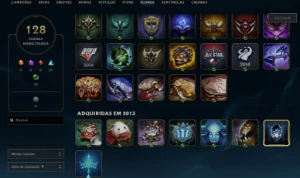 Conta League of Legends Full Acesso - 113 Champs e 44 Skins LOL