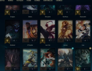 Conta Diamante 3 70%Wr Mmr De Mestre - Email Confirmado - League of Legends LOL
