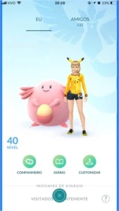 Conta Pokemon Go level 40 Quase Full Pokedex 1490 Pokémons