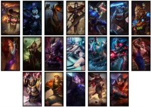 CONTA LEAGUE OF LEGENDS BR- 19 SKINS - 34 CHAMPS - UNRANKED LOL