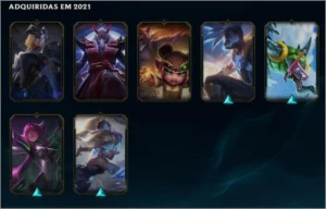 Conta rara lol Season 3 - elise vitoriosa - Platina 2 - League of Legends