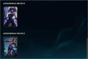 Conta rara lol Season 3 - elise vitoriosa - Platina 2 - League of Legends