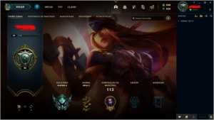 Conta rara lol Season 3 - elise vitoriosa - Platina 2 - League of Legends