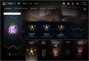 Conta ouro 4 BARATA com 34 champs e 2 skins - League of Legends LOL