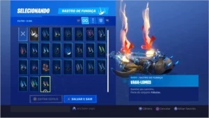 Conta Fortnite. Temporada 4,5,6,7 completa