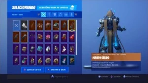 Conta Fortnite. Temporada 4,5,6,7 completa