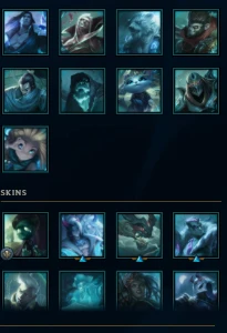 conta mestre - League of Legends LOL
