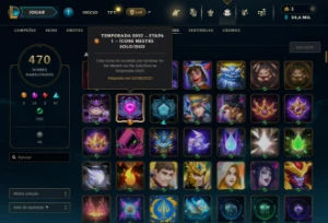 Conta LoL Ex mestre, com skins únicas e 365 skins. - League of Legends