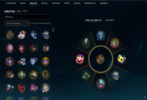 Conta LoL Ex mestre, com skins únicas e 365 skins. - League of Legends