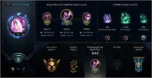 Conta league of legends LOL