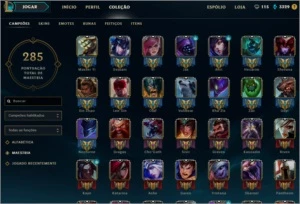 Cont Lol - Ouro 2 - 88 Skins - 74 Camp - NEO PAX SIVIR - League of Legends