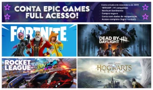 Conta Epic Games 2019 | Skins Em Jogos | Acesso Completo