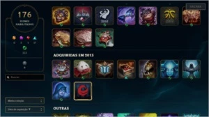 Conta LOL D4 8 Anos - League of Legends