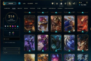 Conta Lol | 213 Skins | Season 2013 - League of Legends