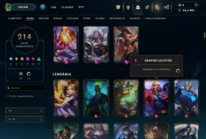 Conta Lol | 213 Skins | Season 2013 - League of Legends