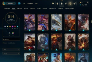 Conta Lol | 213 Skins | Season 2013 - League of Legends