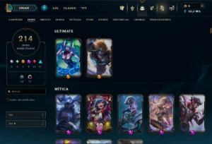 Conta Lol | 213 Skins | Season 2013 - League of Legends