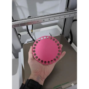Base Circular 12 cm para Cesto de Crochê - Artesanato e Personalizados