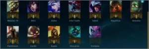 Conta de LOL Diamante 2 com 74 campeões 37 skins - League of Legends